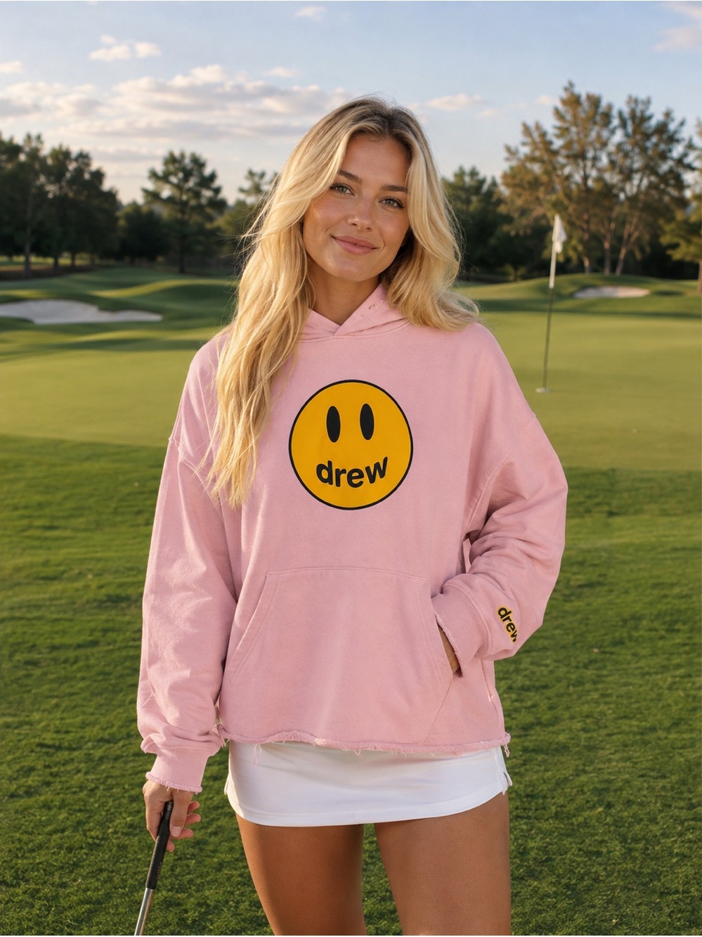 Drew House Blush Pink‎ Fleece Hoodie